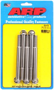 ARP Hardware - 7/16-14 X 4.750 hex 1/2 wrenching SS bolts