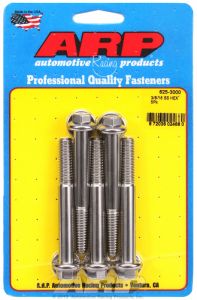 ARP Hardware - 3/8-16 x 3.000 hex 7/16 wrenching SS bolts