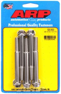 ARP Hardware - 3/8-16 x 3.500 hex 7/16 wrenching SS bolts