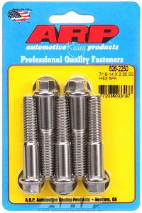 ARP Hardware - 7/16-14 X 2.250 hex SS bolts