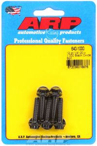 ARP Hardware - 1/4-20 x 1.000 12pt black oxide bolts