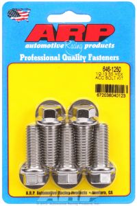 ARP Hardware - 1/2-13 X 1.250 hex SS bolts