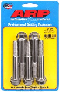 ARP Hardware - 1/2-13 x 3.000 hex SS bolts