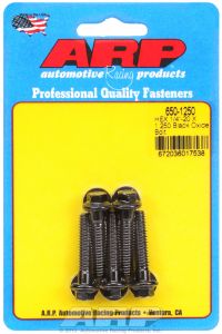 ARP Hardware - 1/4-20 X 1.250 hex black oxide bolts