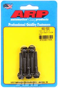 ARP Hardware - 1/4-20 X 1.500 hex black oxide bolts