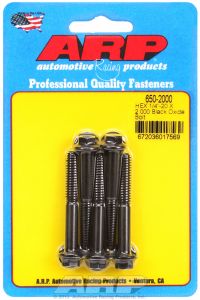 ARP Hardware - 1/4-20 X 2.000 hex black oxide bolts