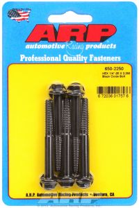 ARP Hardware - 1/4-20 X 2.250 hex black oxide bolts