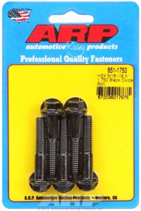 ARP Hardware - 5/16-18 X 1.750 hex black oxide bolts