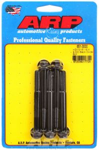 ARP Hardware - 5/16-18 X 3.000 hex black oxide bolts