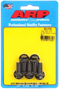 ARP Hardware - 3/8-16 X 0.750 hex black oxide bolts