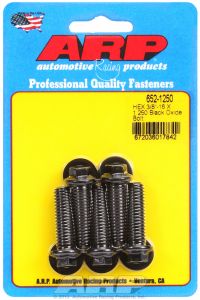 ARP Hardware - 3/8-16 X 1.250 hex black oxide bolts