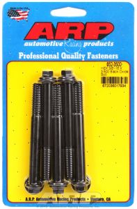 ARP Hardware - 3/8-16 X 3.500 hex black oxide bolts