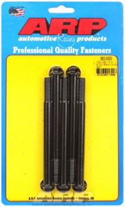 ARP Hardware - 3/8-16 X 5.000 hex black oxide bolts