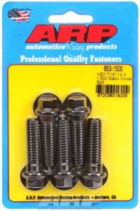 ARP Hardware - 7/16-14 X 1.500 hex black oxide bolts