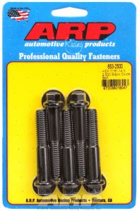 ARP Hardware - 7/16-14 X 2.500 hex black oxide bolts