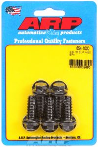 ARP Hardware - 3/8-16 x 1.000 hex 7/16 wrenching black oxide bolts