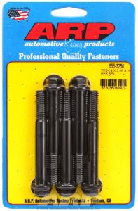 ARP Hardware - 7/16-14 X 3.250 hex 1/2 wrenching black oxide bolts