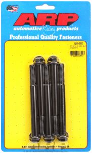 ARP Hardware - 7/16-14 X 4.500 hex 1/2 wrenching black oxide bolts