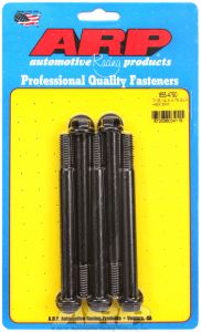 ARP Hardware - 7/16-14 X 4.750 hex 1/2 wrenching black oxide bolts