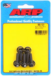 ARP Hardware - M6 x 1.00 x 20 hex black oxide bolts