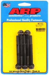 ARP Hardware - M8 x 1.25 x 75 hex black oxide bolts