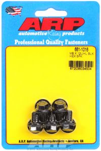 ARP Hardware - M8 x 1.25 x 12 hex black oxide bolts