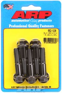 ARP Hardware - M10 x 1.50 x 45 hex black oxide bolts