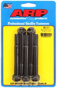 ARP Hardware - M10 x 1.50 x 90 hex black oxide bolts