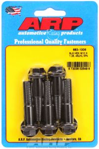 ARP Hardware - M10 x 1.25 x 45 hex black oxide bolts