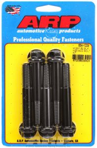 ARP Hardware - M12 x 1.50 x 80 hex black oxide bolts