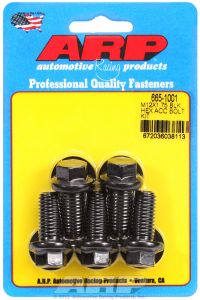ARP Hardware - M12 x 1.75 x 25 hex black oxide bolts