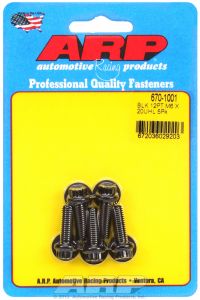 ARP Hardware - M6 x 1.00 x 20 12pt black oxide bolts