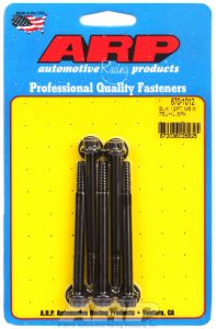 ARP Hardware - M6 x 1.00 x 75 12pt black oxide bolts