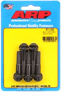 ARP Hardware - M8 x 1.25 x 40 12pt black oxide bolts