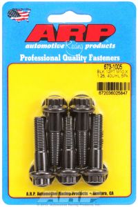 ARP Hardware - M10 x 1.25 x 40 12pt black oxide bolts