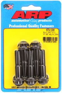 ARP Hardware - M10 x 1.25 x 45 12pt black oxide bolts