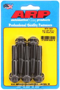 ARP Hardware - M10 x 1.25 x 50 12pt black oxide bolts