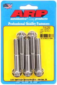 ARP Hardware - 3/8-24 x 2.250 12pt SS bolts