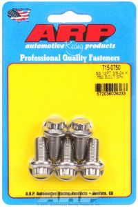 ARP Hardware - 3/8-24 x .750 12pt 7/16 wrenching SS bolts