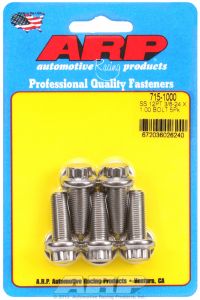 ARP Hardware - 3/8-24 x 1.000 12pt 7/16 wrenching SS bolts