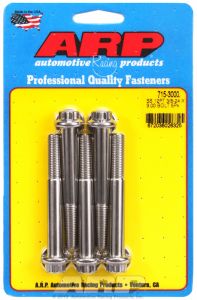 ARP Hardware - 3/8-24 x 3.000 12pt 7/16 wrenching SS bolts