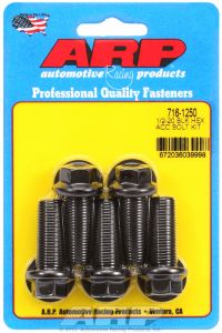 ARP Hardware - 1/2-20 x 1.250 hex black oxide bolts