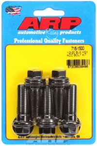 ARP Hardware - 1/2-20 x 1.500 hex black oxide bolts
