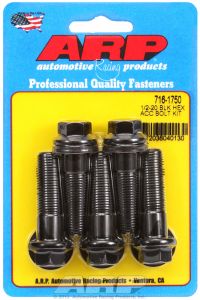 ARP Hardware - 1/2-20 x 1.750 hex black oxide bolts
