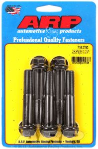 ARP Hardware - 1/2-20 x 2.750 hex black oxide bolts