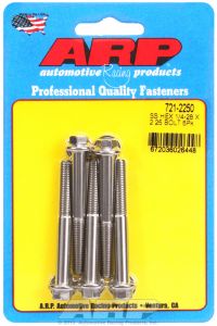 ARP Hardware - 1/4-28 x 2.250 hex SS bolts