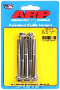 ARP Hardware - 1/4-28 x 2.500 hex SS bolts