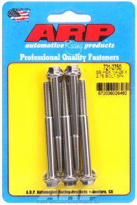 ARP Hardware - 1/4-28 x 2.750 hex SS bolts