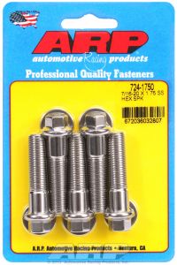 ARP Hardware - 7/16-20 x 1.750 hex SS bolts