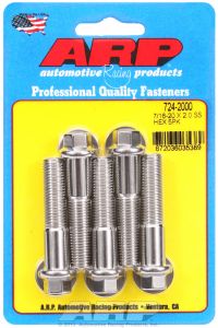 ARP Hardware - 7/16-20 x 2.000 hex SS bolts